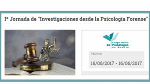 jornadas psicología forense