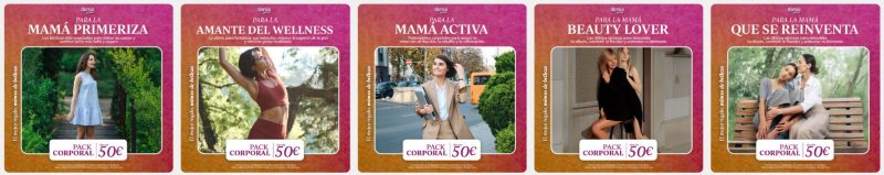 pack corporal día de la madre