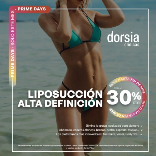 LIPOSUCCION-HD oferta Dorsia