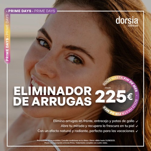 ELIMINADOR DE ARRUGAS Oferta Dorsia