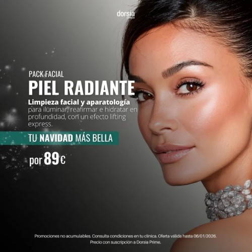 PACK-FACIAL-Piel Radiante Oferta Dorsia