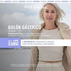 Balón gástrico 12 meses Oferta Dorsia
