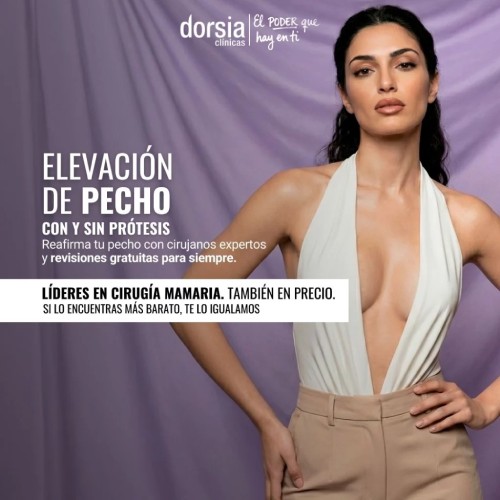 Elevación de pecho - Oferta Dorsia